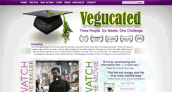 Desktop Screenshot of getvegucated.com